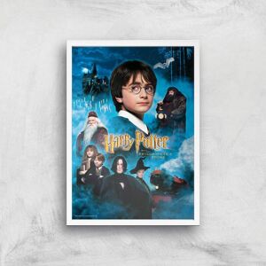 Warner Bros. Studios Harry Potter and the Philosopher's Stone White Frame - Art Print Warner Bros. Studios Harry Potter and the Philosopher's Stone White Frame - Art Print