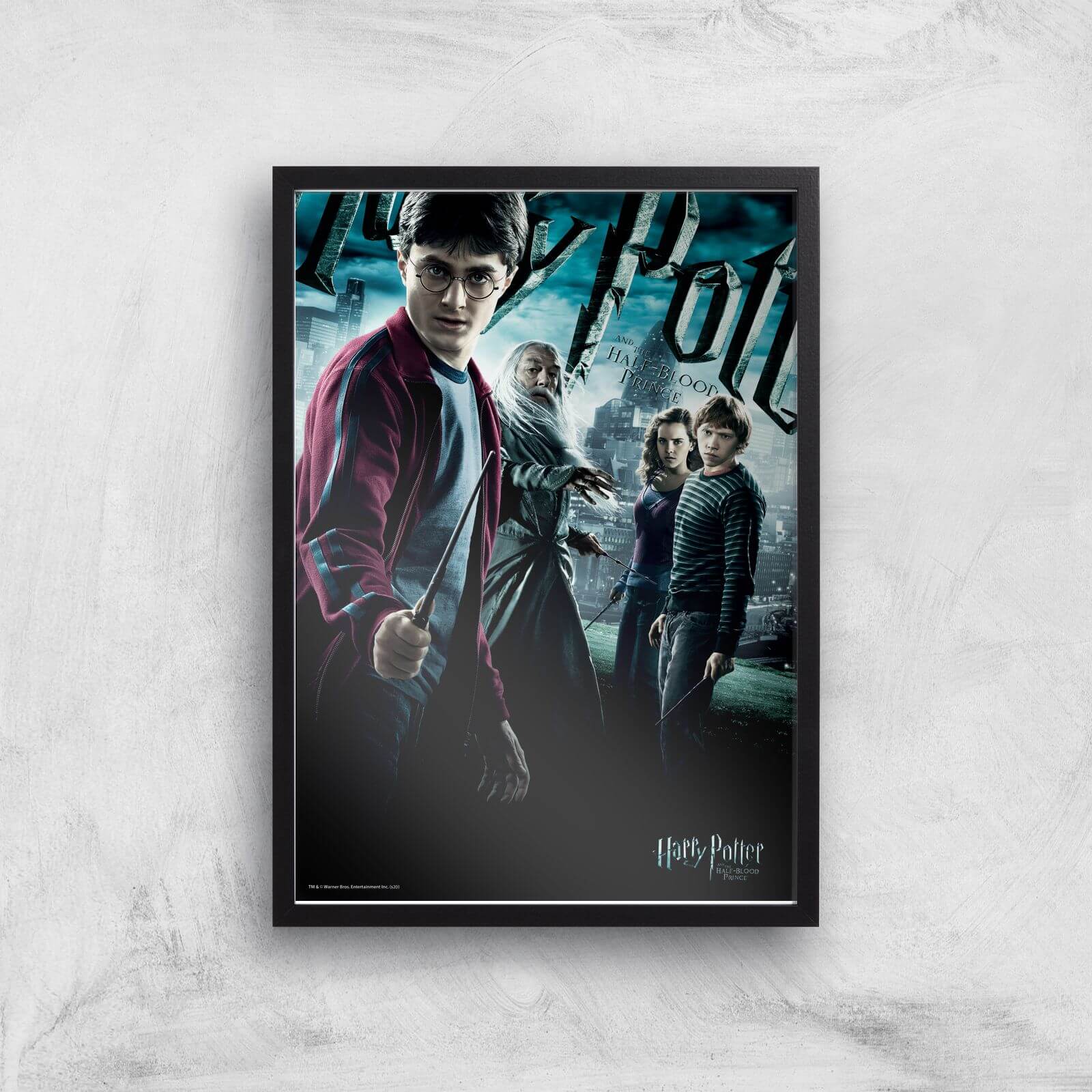 Warner Bros. Studios Harry Potter and the Half-Blood Prince Giclee Art Print - A3 - Black Frame