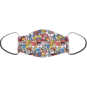 Original Hero Sonic The Hedgehog Sonic Party Face Mask - M Original Hero Sonic The Hedgehog Sonic Party Face Mask - M