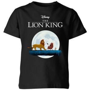 Original Hero Disney Lion King Hakuna Matata Walk Kids' T-Shirt - Black - 9-10 Years