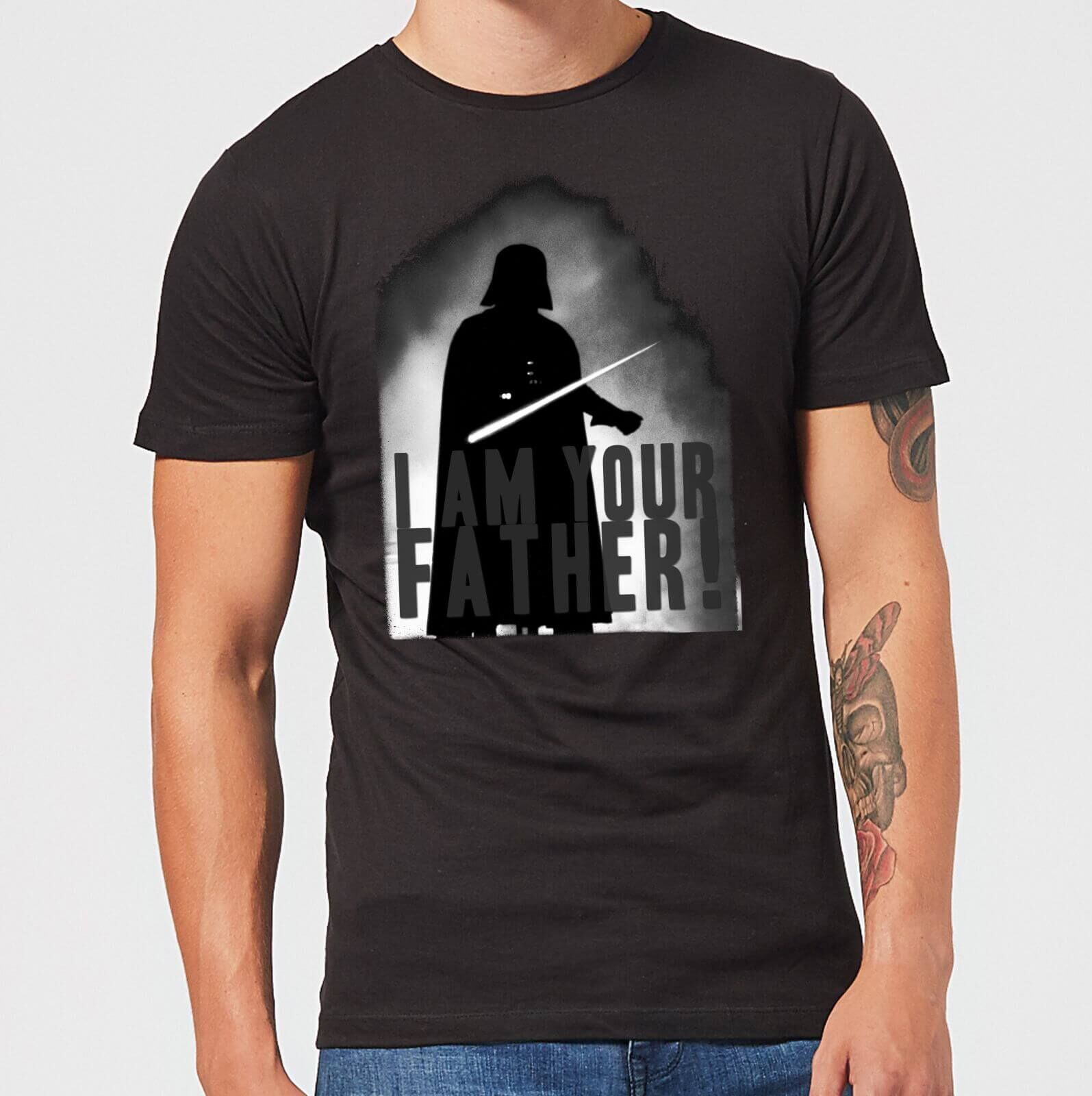 Star Wars Darth Vader I Am Your Father Silhouette Men's T-Shirt - Black - L