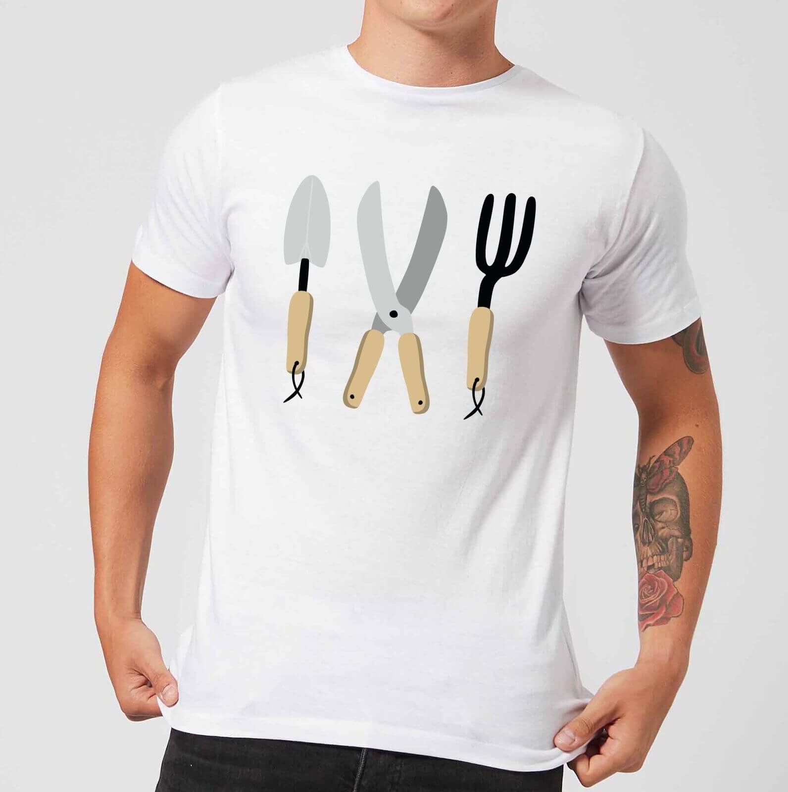 By IWOOT Garden Appliances Men's T-Shirt - White - 5XL - White