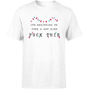 By IWOOT It's Beginning To Feel A Lot Like ..... Men's T-Shirt - White - XL - White