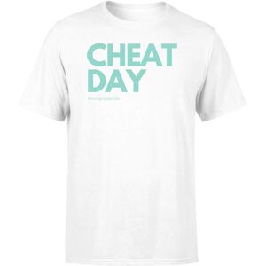 Cheat Day Living My Best Life Men's T-Shirt - White - XL - White