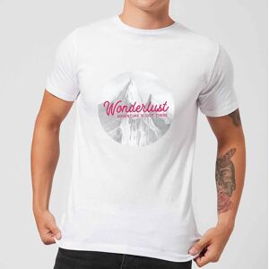 By IWOOT Mountain Wonderlust Adventure Is Out There Men's T-Shirt - White - XXL - White
