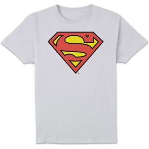 Original Hero DC Originals Official Superman Shield Men's T-Shirt - White - XXL Original Hero DC Originals Official Superman Shield Men's T-Shirt - White - XXL