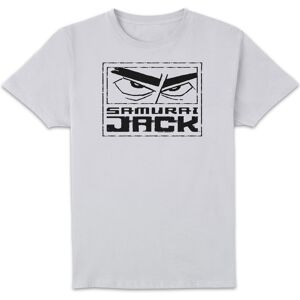 Original Hero Samurai Jack Stylised Logo Men's T-Shirt - White - XXL Original Hero Samurai Jack Stylised Logo Men's T-Shirt - White - XXL