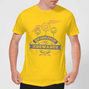 Original Hero Harry Potter Quidditch At Hogwarts Men's T-Shirt - Yellow - XXL Original Hero Harry Potter Quidditch At Hogwarts Men's T-Shirt - Yellow - XXL