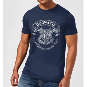 Original Hero Harry Potter Hogwarts Crest Men's T-Shirt - Navy - XXL Original Hero Harry Potter Hogwarts Crest Men's T-Shirt - Navy - XXL