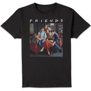 Original Hero Friends Classic Character Men's T-Shirt - Black - L Original Hero Friends Classic Character Men's T-Shirt - Black - L