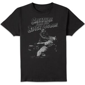 Universal Monsters Creature From The Black Lagoon Black and White Men's T-Shirt - Black - M Universal Monsters Creature From The Black Lagoon Black and White Men's T-Shirt - Black - M