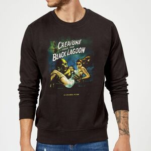 Universal Monsters Creature From The Black Lagoon Vintage Poster Sweatshirt - Black - M Universal Monsters Creature From The Black Lagoon Vintage Poster Sweatshirt - Black - M