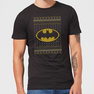 Original Hero DC Comics Batman Knit Men's Christmas T-Shirt in Black - 4XL Original Hero DC Comics Batman Knit Men's Christmas T-Shirt in Black - 4XL