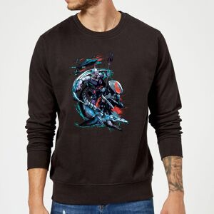 Original Hero Aquaman Black Manta & Ocean Master Sweatshirt - Black - L Original Hero Aquaman Black Manta & Ocean Master Sweatshirt - Black - L