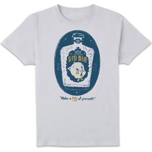 Original Hero Looney Tunes ACME Rib Rub Men's T-Shirt - White - 5XL Original Hero Looney Tunes ACME Rib Rub Men's T-Shirt - White - 5XL