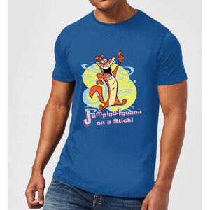 Original Hero I Am Weasel Jumping Iguana On A Stick Men's T-Shirt - Royal Blue - S Original Hero I Am Weasel Jumping Iguana On A Stick Men's T-Shirt - Royal Blue - S
