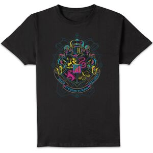 Original Hero Harry Potter Hogwarts Neon Crest Men's T-Shirt - Black - XXL Original Hero Harry Potter Hogwarts Neon Crest Men's T-Shirt - Black - XXL