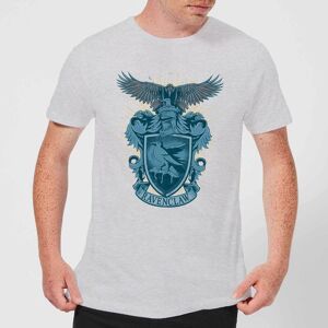 Original Hero Harry Potter Ravenclaw Drawn Crest Men's T-Shirt - Grey - XXL Original Hero Harry Potter Ravenclaw Drawn Crest Men's T-Shirt - Grey - XXL