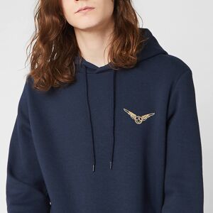Original Hero Harry Potter Golden Snitch Unisex Embroidered Hoodie - Navy - XXL Original Hero Harry Potter Golden Snitch Unisex Embroidered Hoodie - Navy - XXL