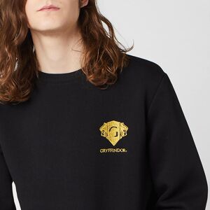 Original Hero Harry Potter Gryffindor Unisex Embroidered Sweatshirt - Black - L Original Hero Harry Potter Gryffindor Unisex Embroidered Sweatshirt - Black - L