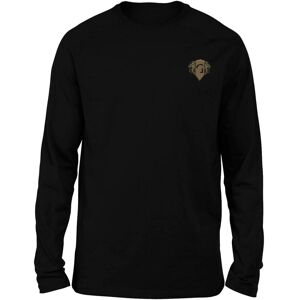 Original Hero Harry Potter Gryffindor Embroidered Unisex Long Sleeved T-Shirt - Black - L Original Hero Harry Potter Gryffindor Embroidered Unisex Long Sleeved T-Shirt - Black - L