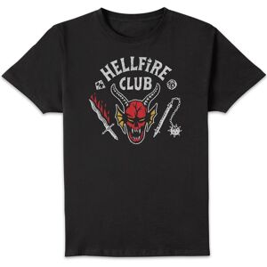 Original Hero Stranger Things Hellfire Club Vintage Unisex T-Shirt - Black - XXL Original Hero Stranger Things Hellfire Club Vintage Unisex T-Shirt - Black - XXL