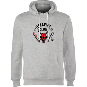Original Hero Stranger Things Hellfire Club Hoodie - Grey - XXL Original Hero Stranger Things Hellfire Club Hoodie - Grey - XXL