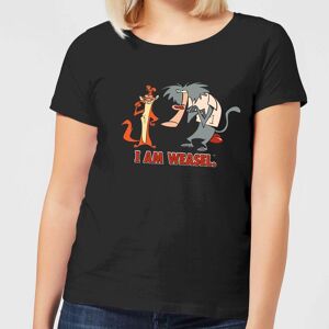 Original Hero I Am Weasel Characters Women's T-Shirt - Black - XXL
