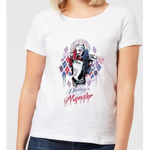 Original Hero DC Comics Suicide Squad Daddys Lil Monster Women's T-Shirt - White - S Original Hero DC Comics Suicide Squad Daddys Lil Monster Women's T-Shirt - White - S