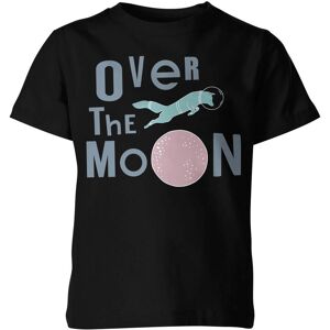 My Little Rascal Kids Over the Moon Black T-Shirt - 3-4 Years - Black