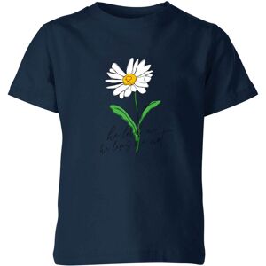 My Little Rascal He Loves Me, He Loves Me Not Kids' T-Shirt - Navy - 5-6 Years - Navy