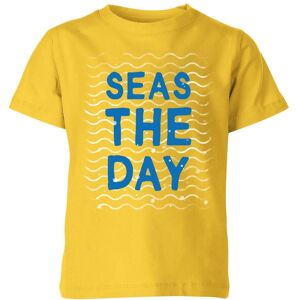 My Little Rascal Seas The Day Kids' T-Shirt - Yellow - 5-6 Years - Yellow