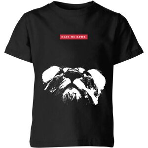 My Little Rascal Hear Me Rawr. Kids' T-Shirt - Black - 9-10 Years - Black