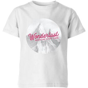 By IWOOT Mountain Wonderlust Adventure Is Out There Kids' T-Shirt - White - 11-12 Years - White