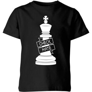 By IWOOT King Chess Piece Kids' T-Shirt - Black - 11-12 Years - Black