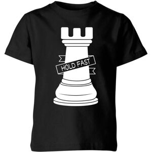 By IWOOT Rook Chess Piece Kids' T-Shirt - Black - 3-4 Years - Black