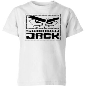 Cartoon Network Samurai Jack Stylised Logo Kids' T-Shirt - White - 3-4 Years