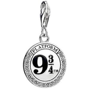 Harry Potter Sterling Silver Platform 9 3/4 Necklace Embellished with Swarovski Crystals Harry Potter Sterling Silver Platform 9 3/4 Necklace Embellished with Swarovski Crystals