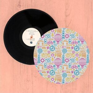 By IWOOT Travelling Turntable Slip Mat