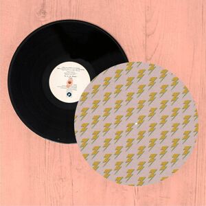 By IWOOT Lightning Bolt Turntable Slip Mat