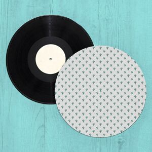 By IWOOT Little Cacti Turntable Slip Mat