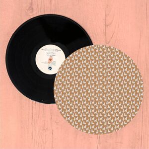 By IWOOT A Herd Of Llamas Turntable Slip Mat