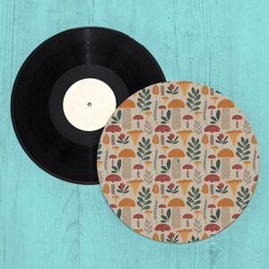 By IWOOT Mushroom Forest Turntable Slip Mat