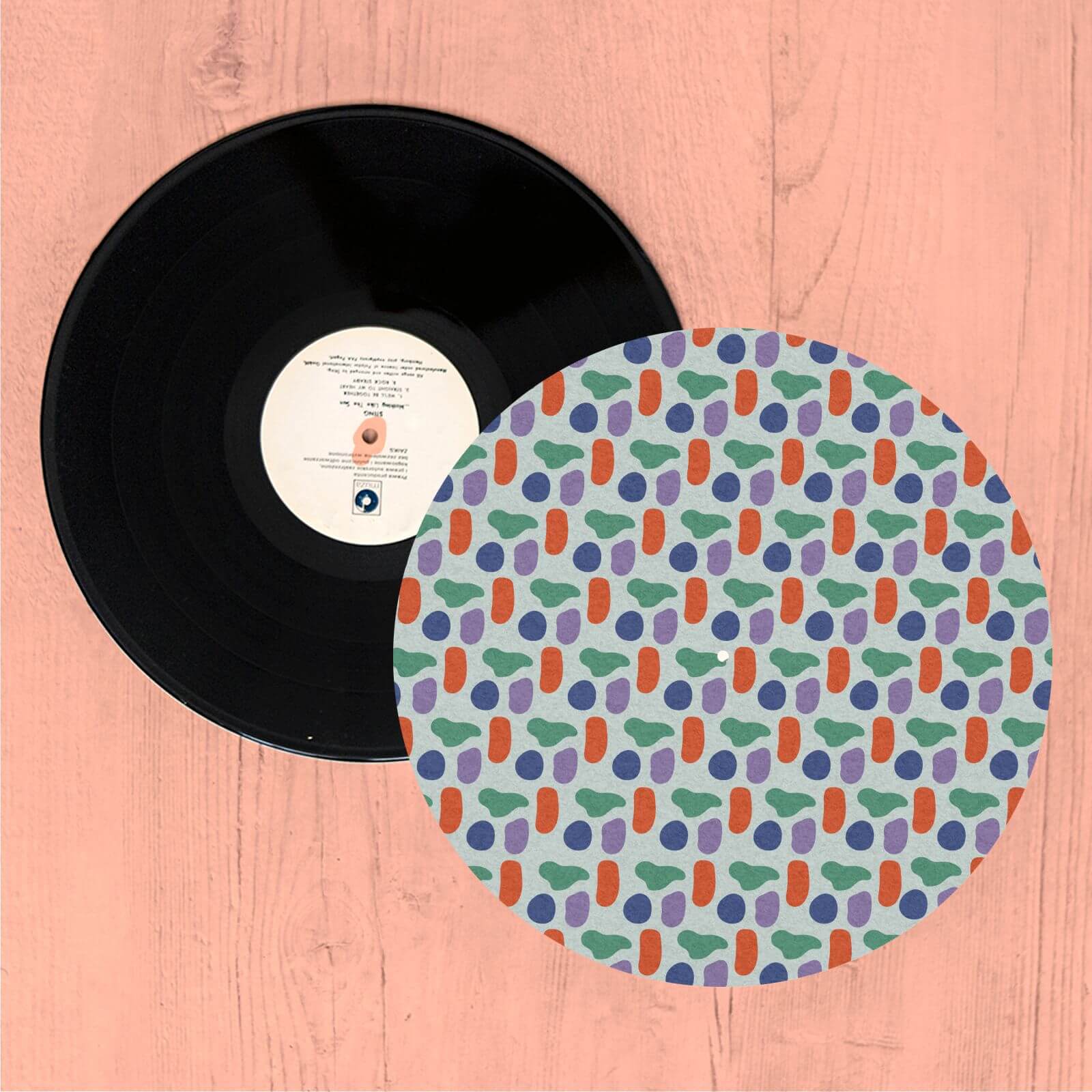 By IWOOT Random Shapes Turntable Slip Mat