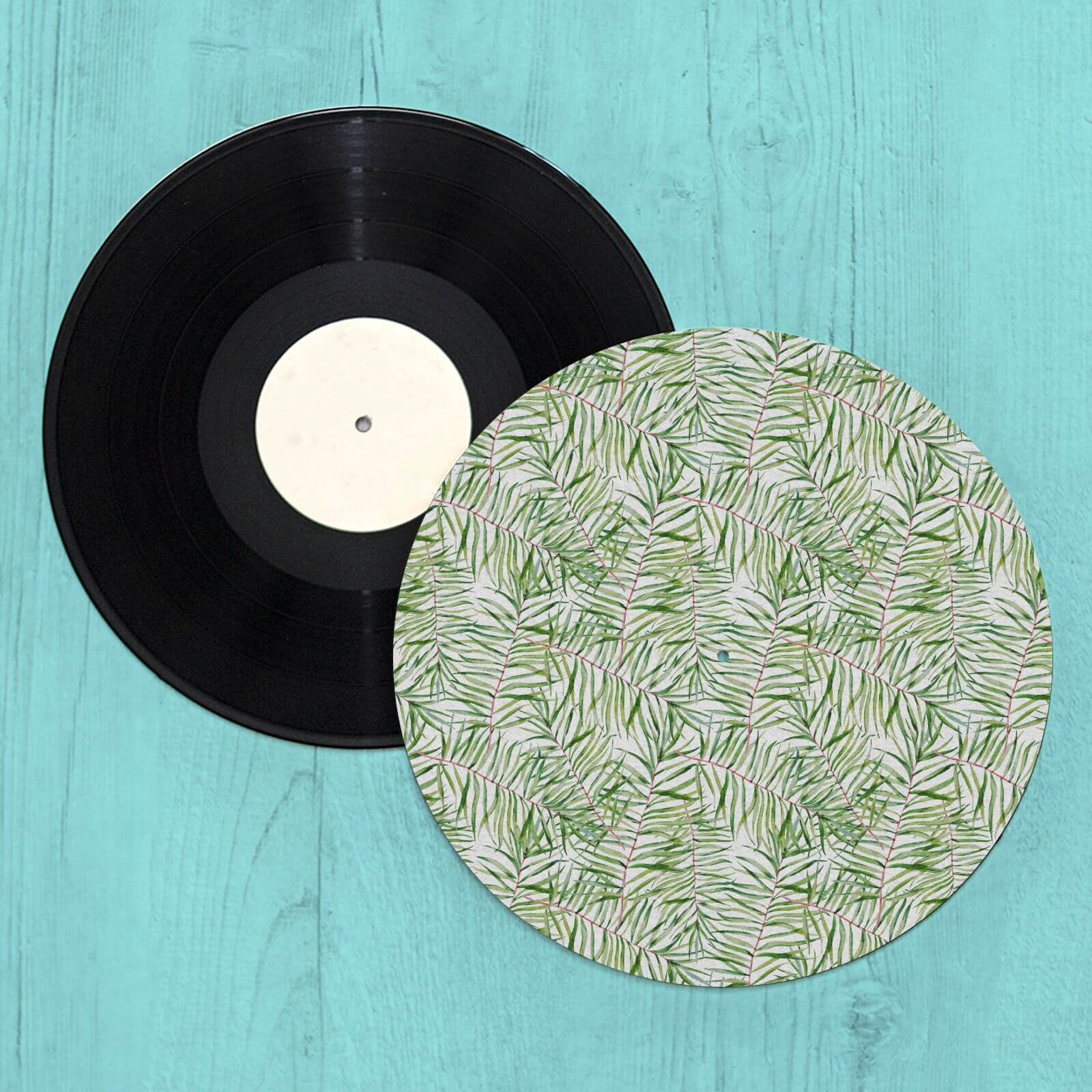 By IWOOT Covered In Reeds Turntable Slip Mat