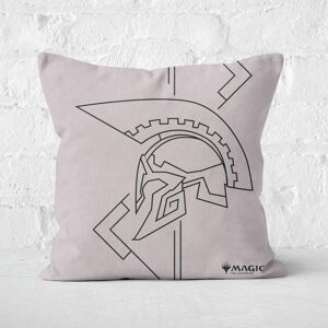 Original Hero Magic: The Gathering Theros: Beyond Death Helmet Profile Square Cushion - 40x40cm - Eco Friendly