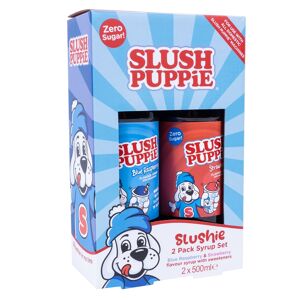 Fizz Creations Slush Puppie Zero 2 Pack Syrup Set - Blueberry & Strawberry