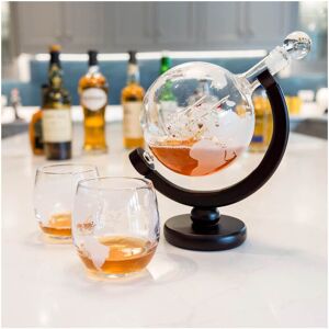 Ingenious Globe Decanter with Glasses Set