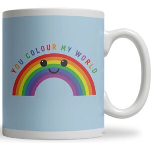 By IWOOT You Colour My World Ceramic Mug By IWOOT You Colour My World Ceramic Mug
