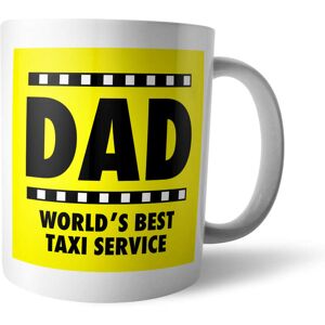 By IWOOT Yellow Dad Taxi Mug By IWOOT Yellow Dad Taxi Mug